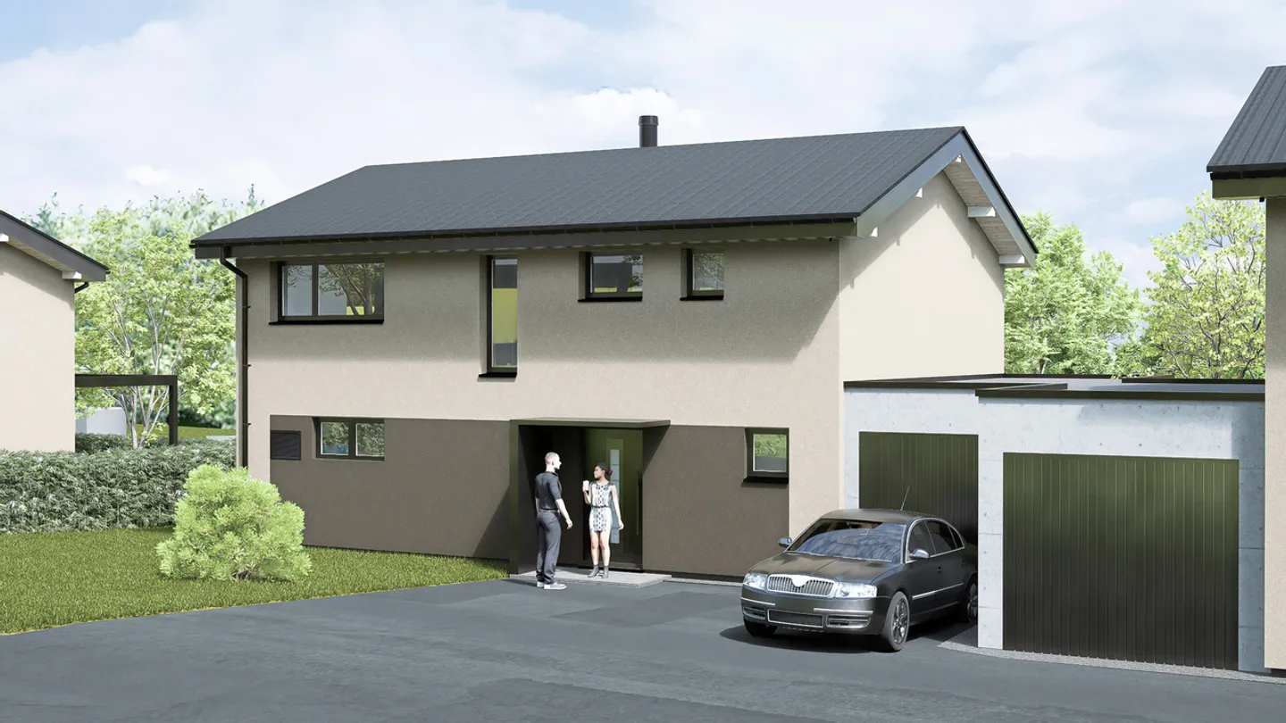 Villa nuova indipendente con garage attiguo Orientamento Sud-Ovest - Foto 10 di 13
