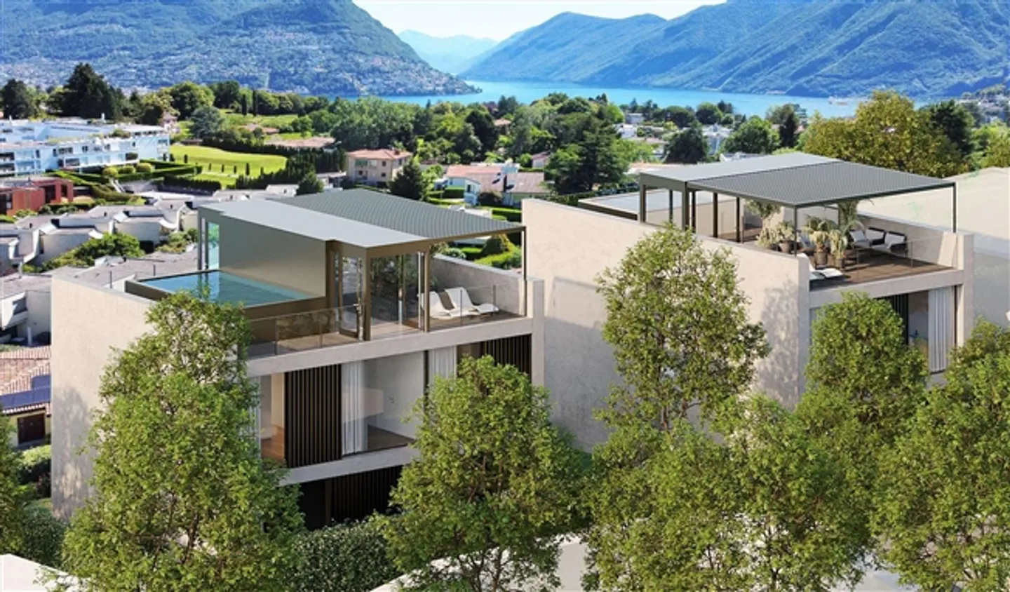 «VILLA 5.5 Zi. zu verkaufen in Collina d'Oro, Schweiz» - Foto 1 von 11