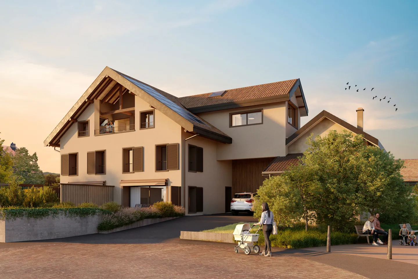 Modern Duplex Apartments in Monnaz - Photo 2 of 6