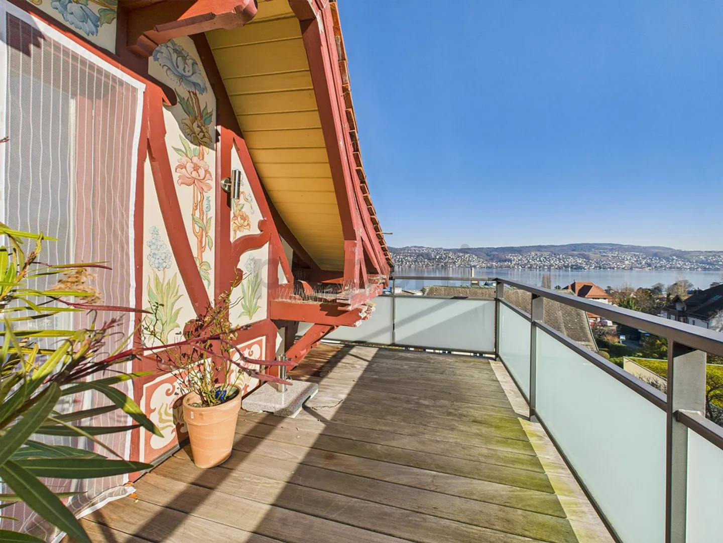 Villa moderne de style Art Nouveau avec vue sur le lac : Villa Morgenblick à Kilchberg - Photo 1 sur 15