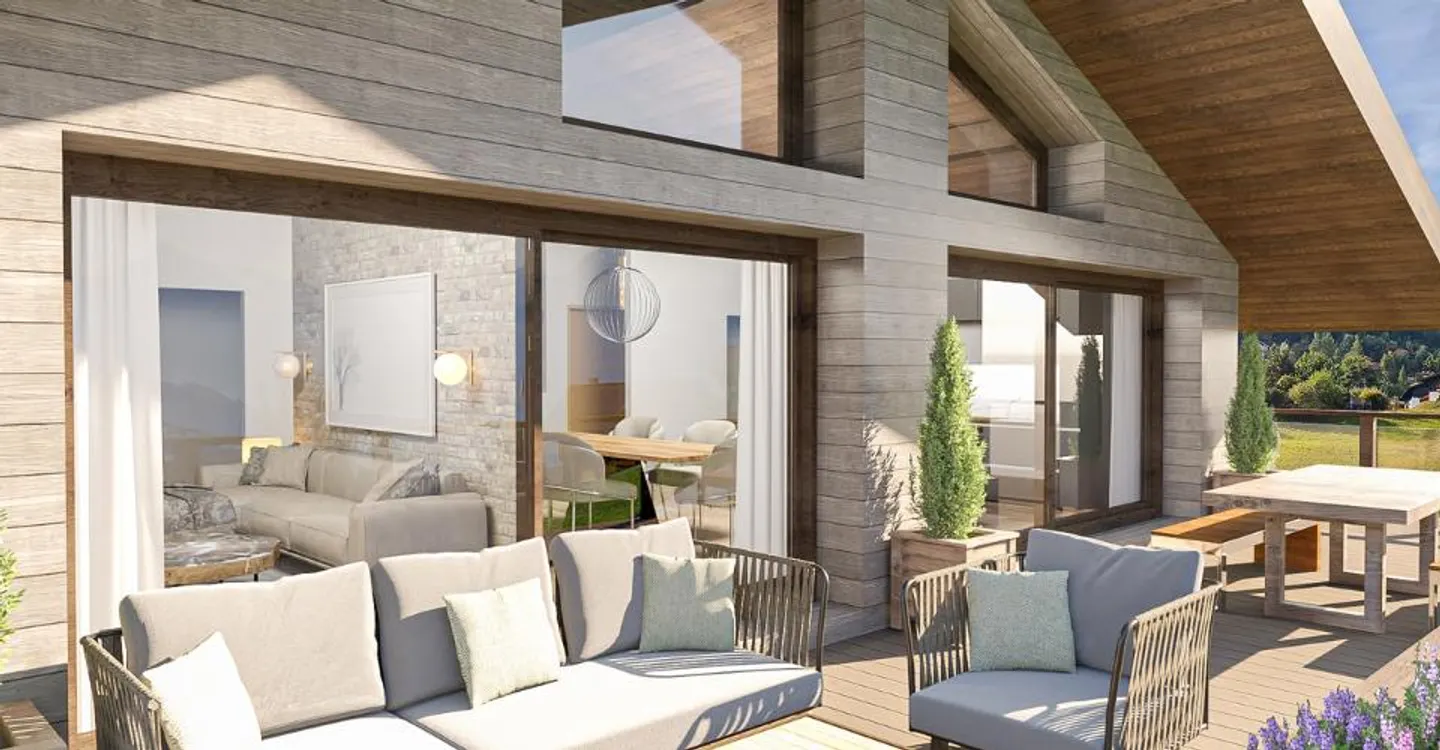 Verwirklichen Sie Ihre Träume Chalet zum Bau als Hauptwohnsitz 6 Zimmer halb - Foto 1 von 7