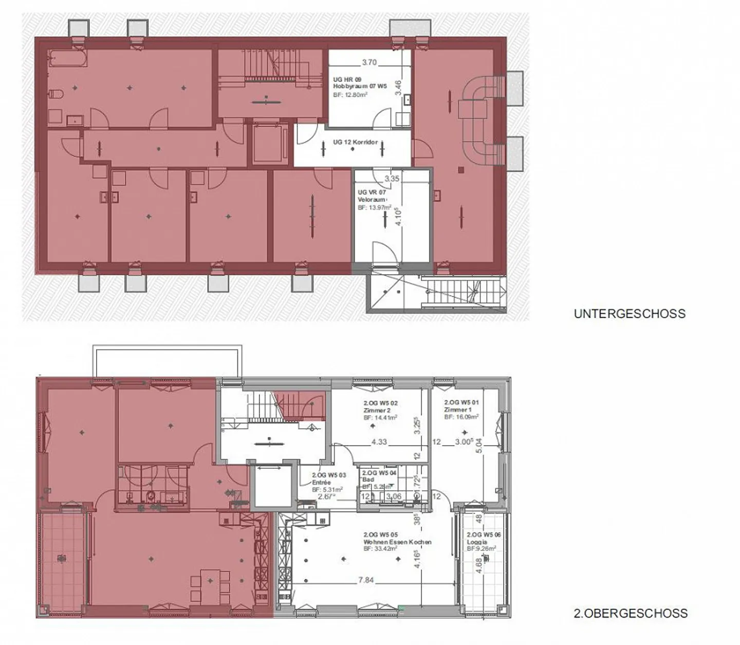 Moderne 3,5-Zimmer-Wohnung in neuem Bau in Binningen (Basel) - Foto 9 von 10