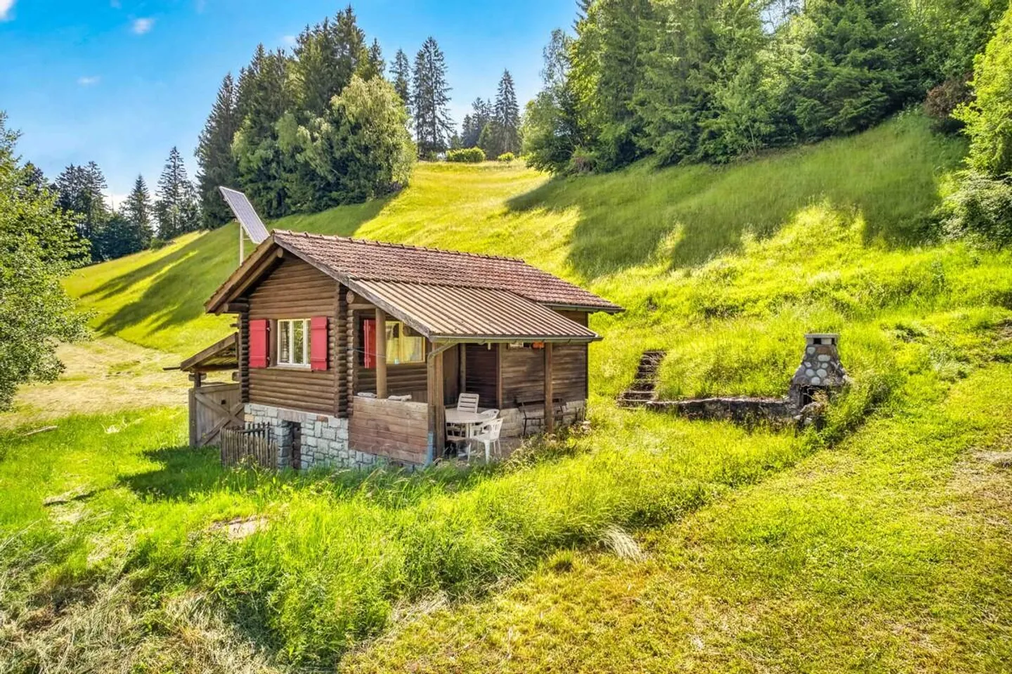 Cabane alpine à Bonaduz avec vue sur la montagne et tranquillité - Photo 1 sur 6