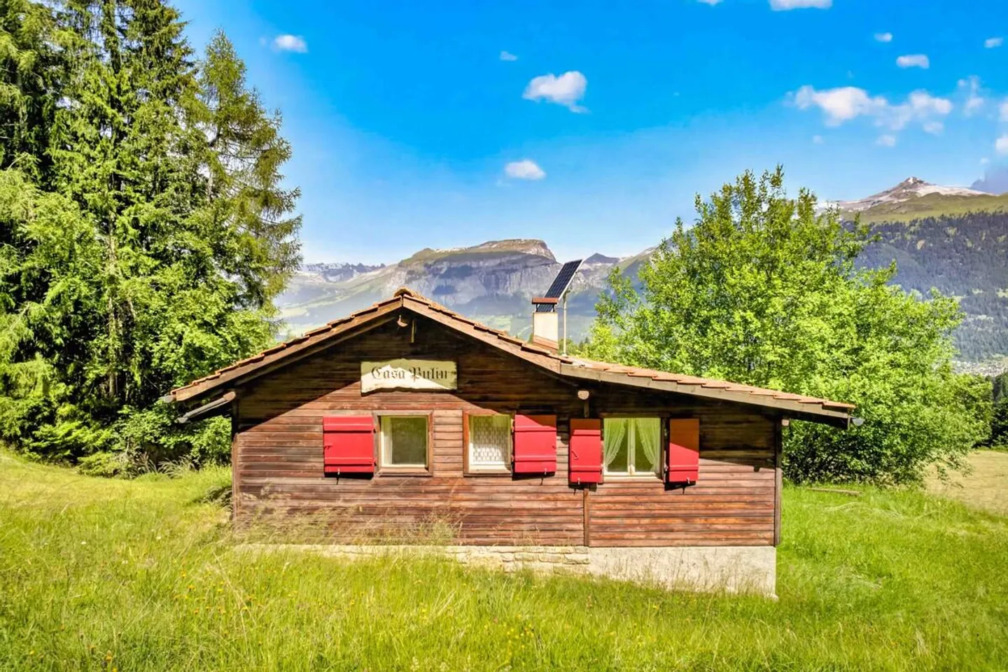 Cabane alpine à Bonaduz avec vue sur la montagne et tranquillité - Photo 5 sur 6