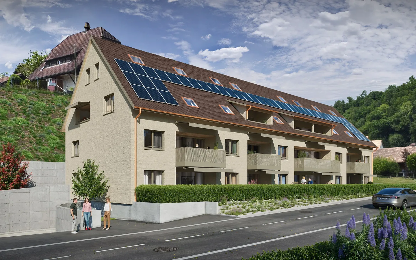 Appartement neuf et stylé à Stüsslingen - Photo 2 sur 9