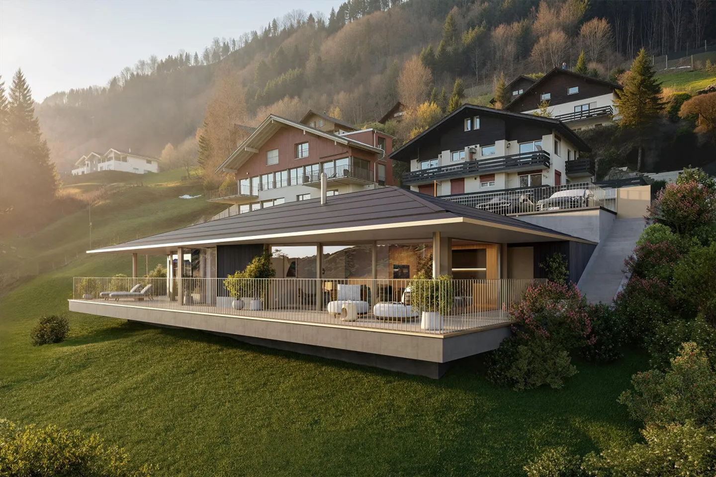 Maison exclusive avec vue sur le lac - Photo 1 sur 12