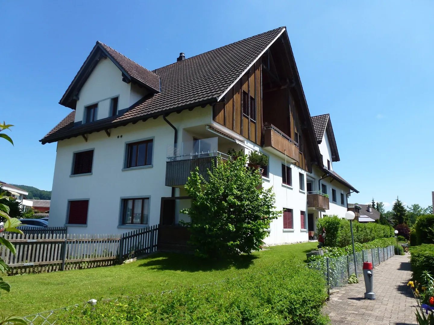 Renovierte Wohnung mit Garten - Foto 1 von 17