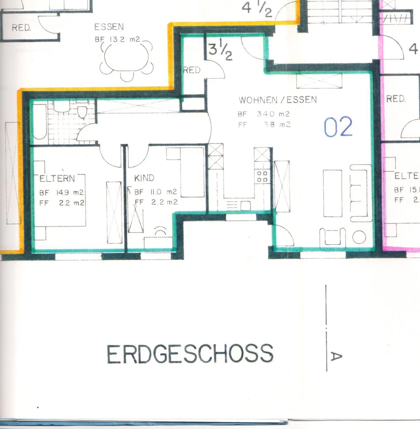 Renovierte Wohnung mit Garten - Foto 17 von 17