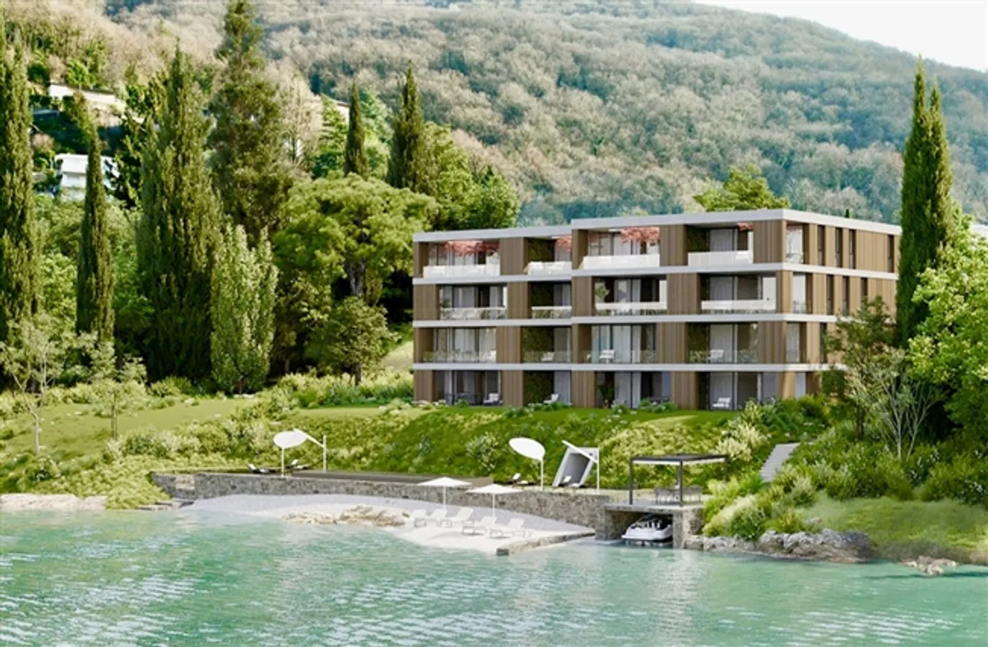 DIRECTTAMENTE SUL LAGO - APPARTAMENTI LUSSUOSI CON SPIAGGIA PRIVATA - Foto 6 di 20