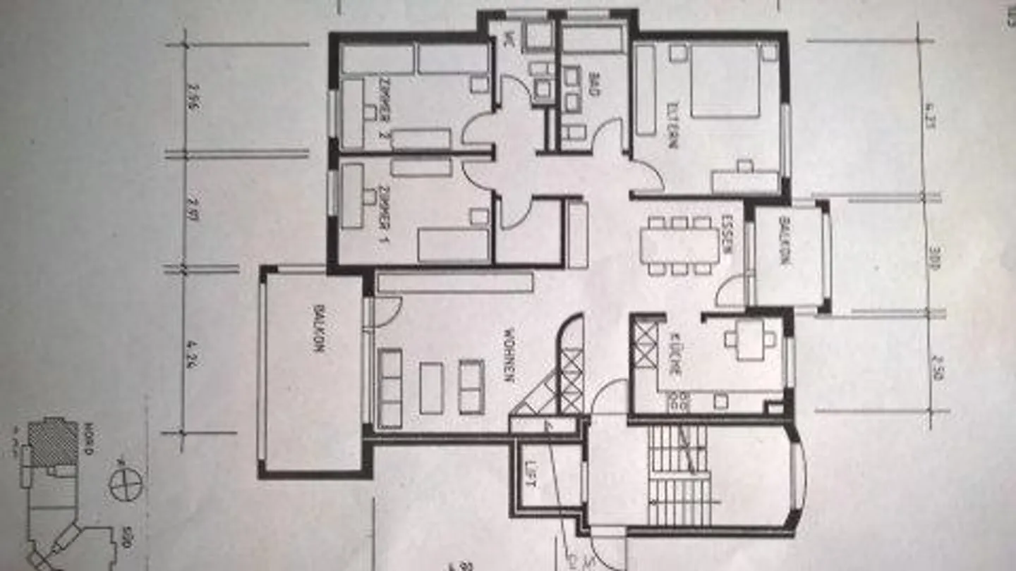 Spacious, light-flooded 4.5 room apartment - Photo 11 of 11