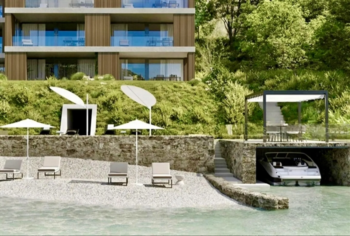 DIRECTTAMENTE SUL LAGO - APPARTAMENTI LUSSUOSI CON SPIAGGIA PRIVATA - Foto 11 di 20