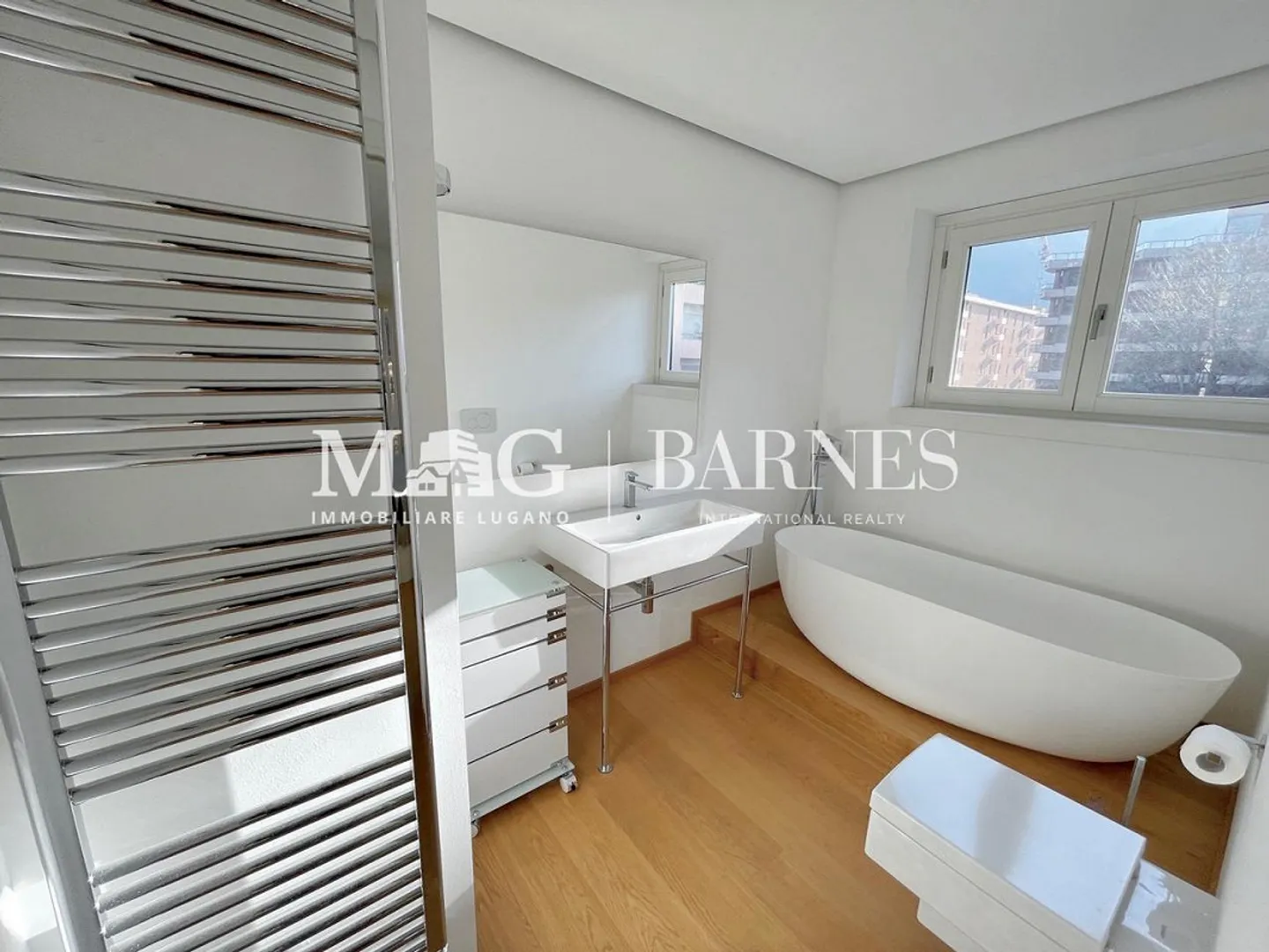 Lugano, Paradiso: 3,5-Zimmer-Wohnung mit Seeblick und Terrasse - Foto 5 von 8