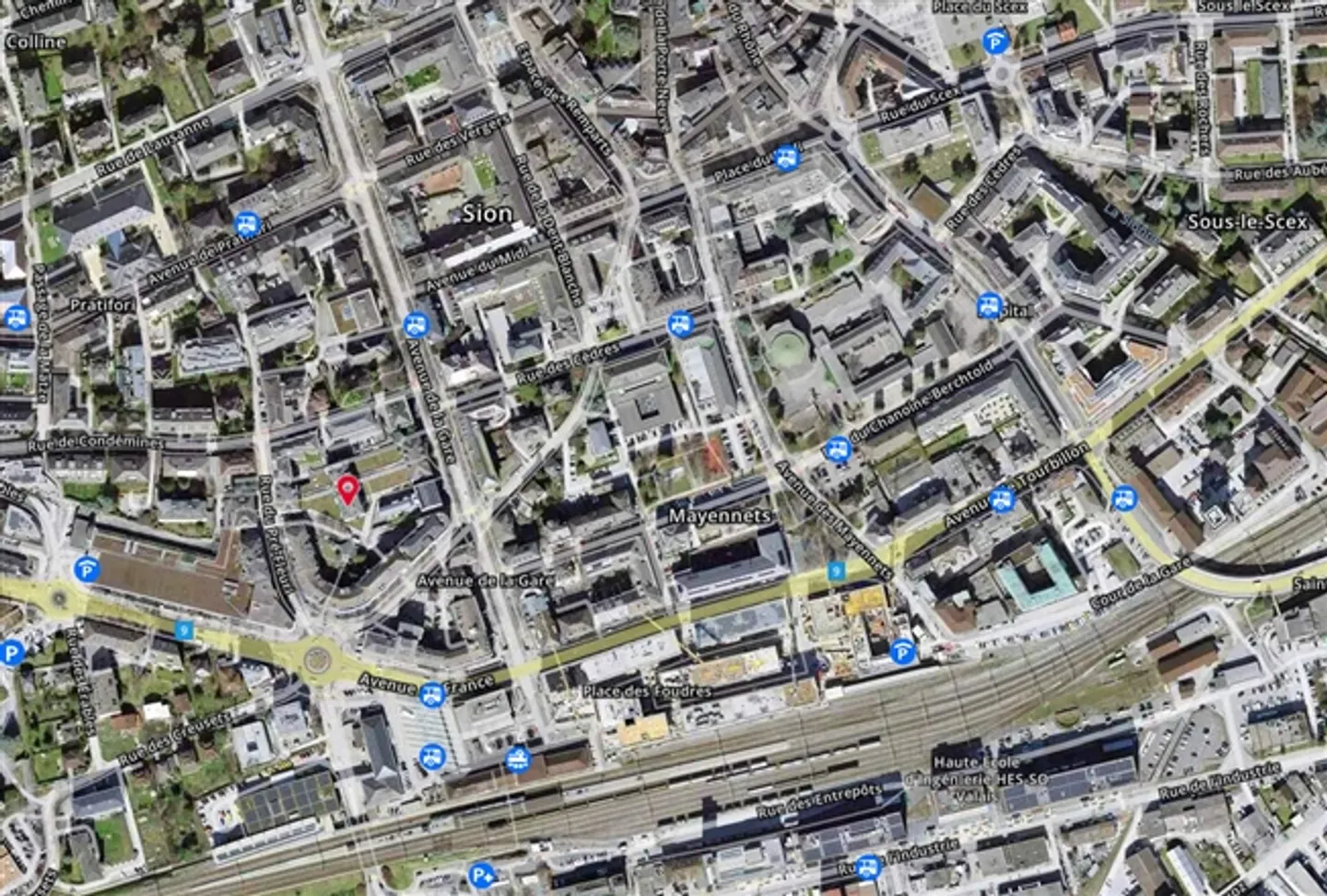 «SION, Attico 1,5 pezzi Terrazza nel cuore della città» - Foto 12 di 13