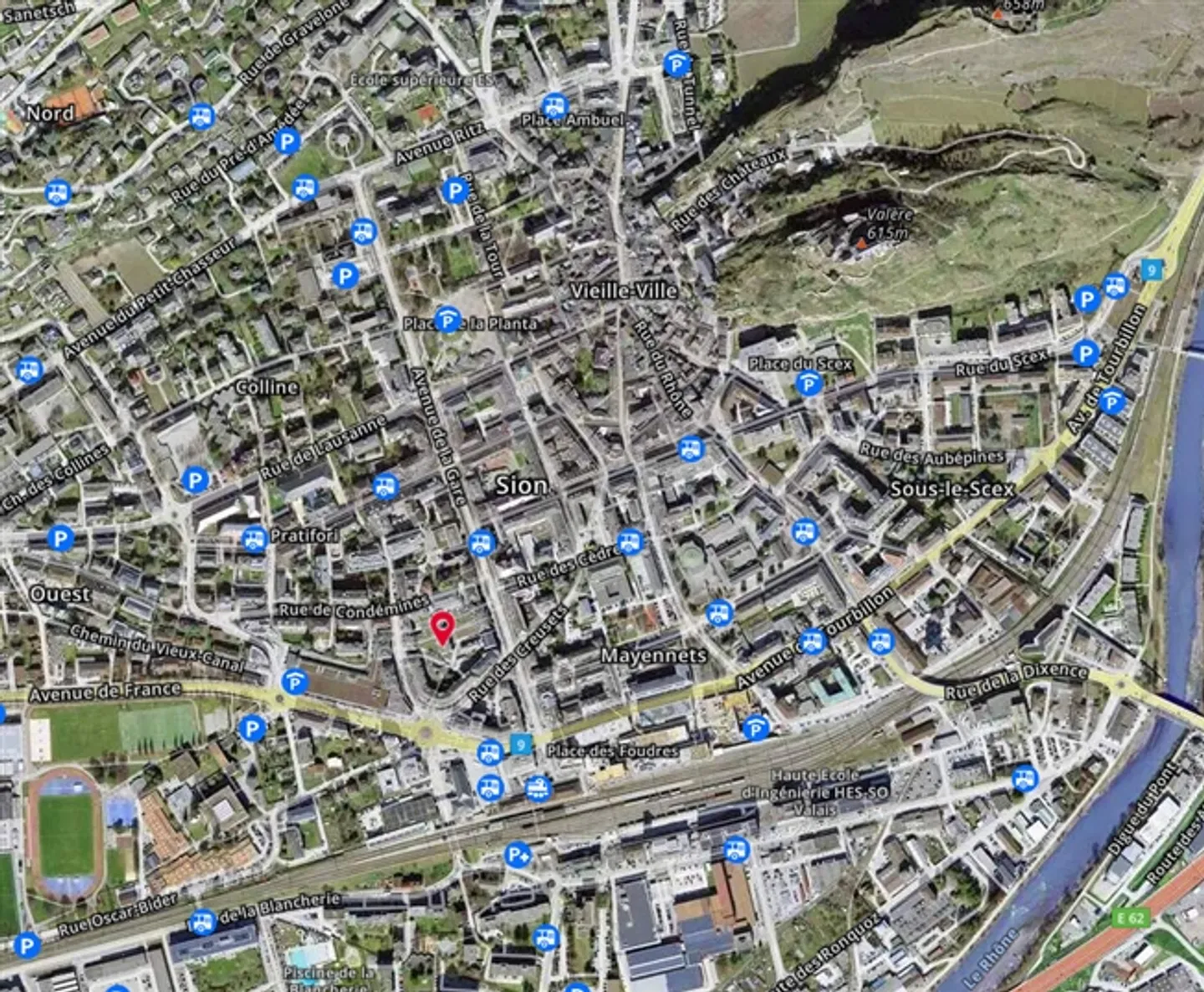 «SION, Attico 1,5 pezzi Terrazza nel cuore della città» - Foto 13 di 13