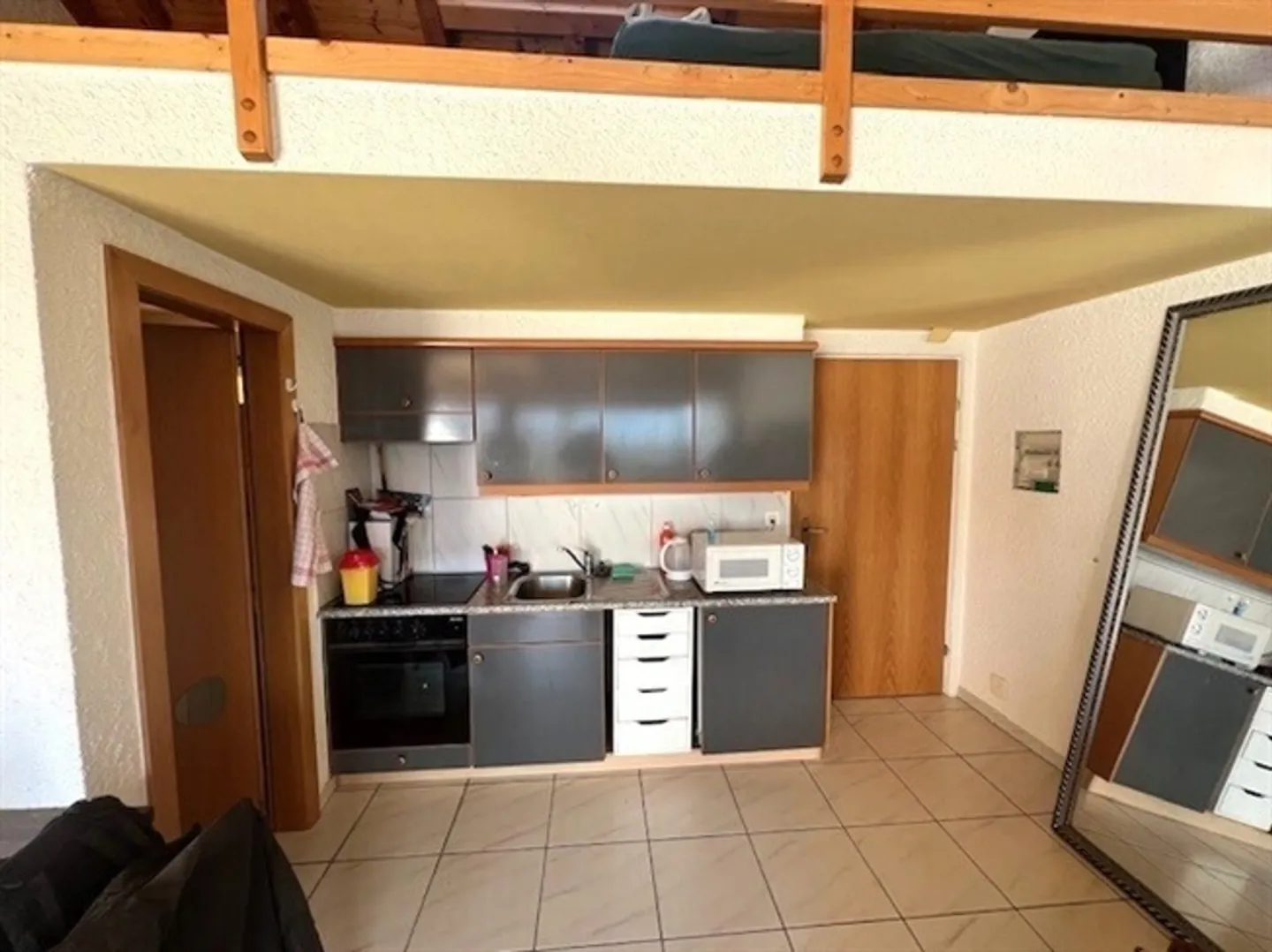 «SION, Attico 1,5 pezzi Terrazza nel cuore della città» - Foto 2 di 13