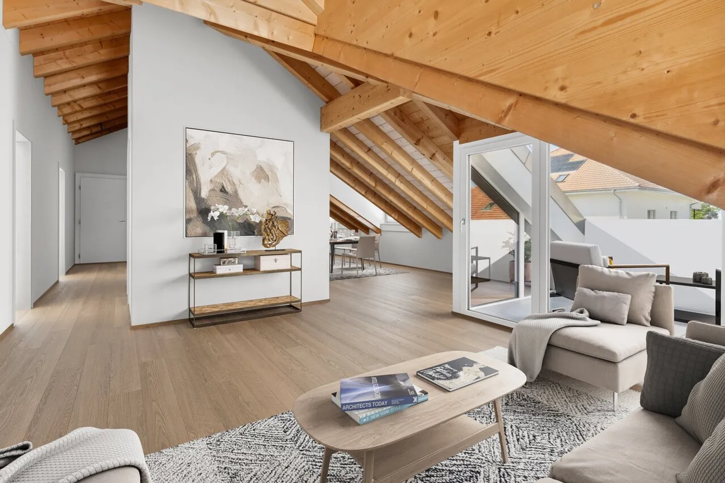 Appartement moderne avec balcon - Photo 2 sur 9