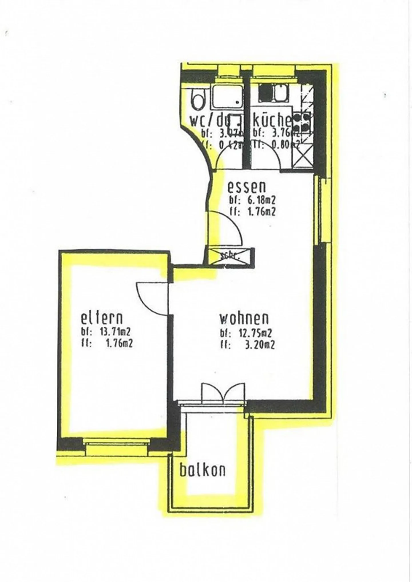 Charmante Wohnung in St. Gallen - Foto 7 von 7