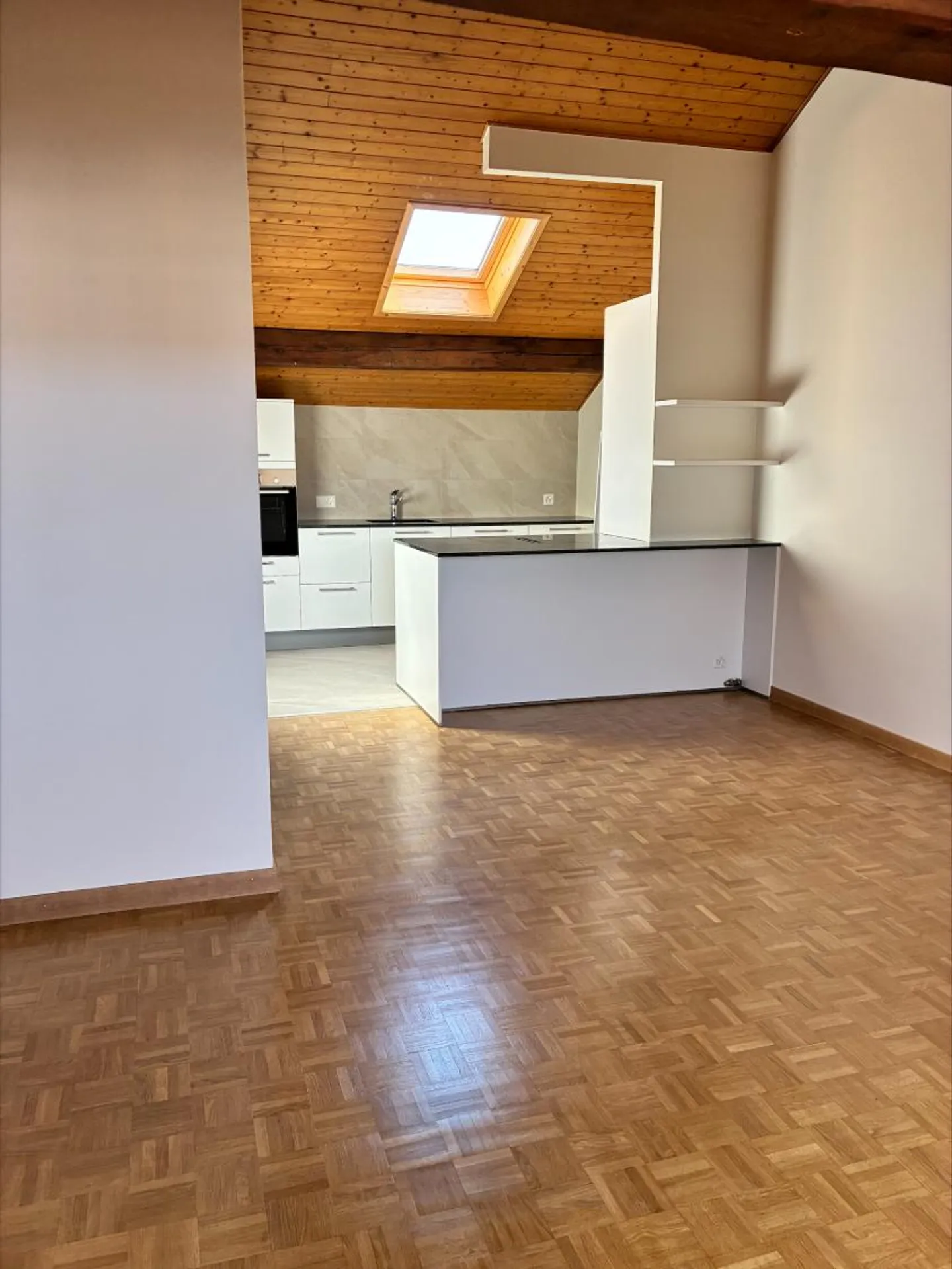 Attic apartment with 3 rooms renovated Rue de Tronchin 26 - Photo 4 of 7