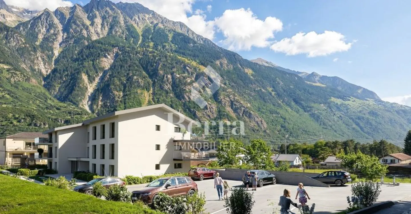 Nouveaux appartements à Evionnaz - Photo 1 sur 11
