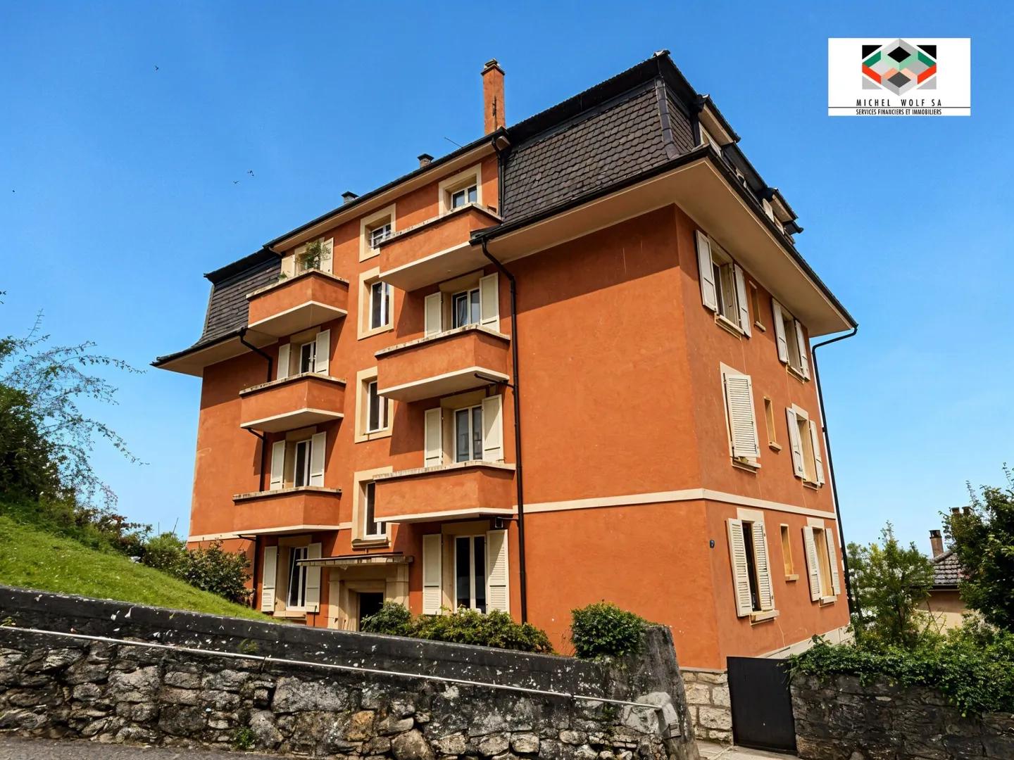 Bel appartement de 3 pièces à Neuchâtel - Photo 1 sur 1