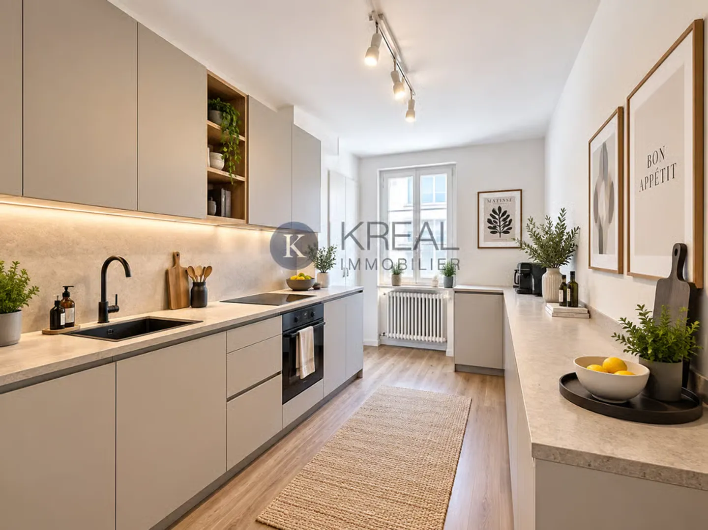 In the heart of Bussigny - 2.5 room apartment with balcony - Photo 3 of 6