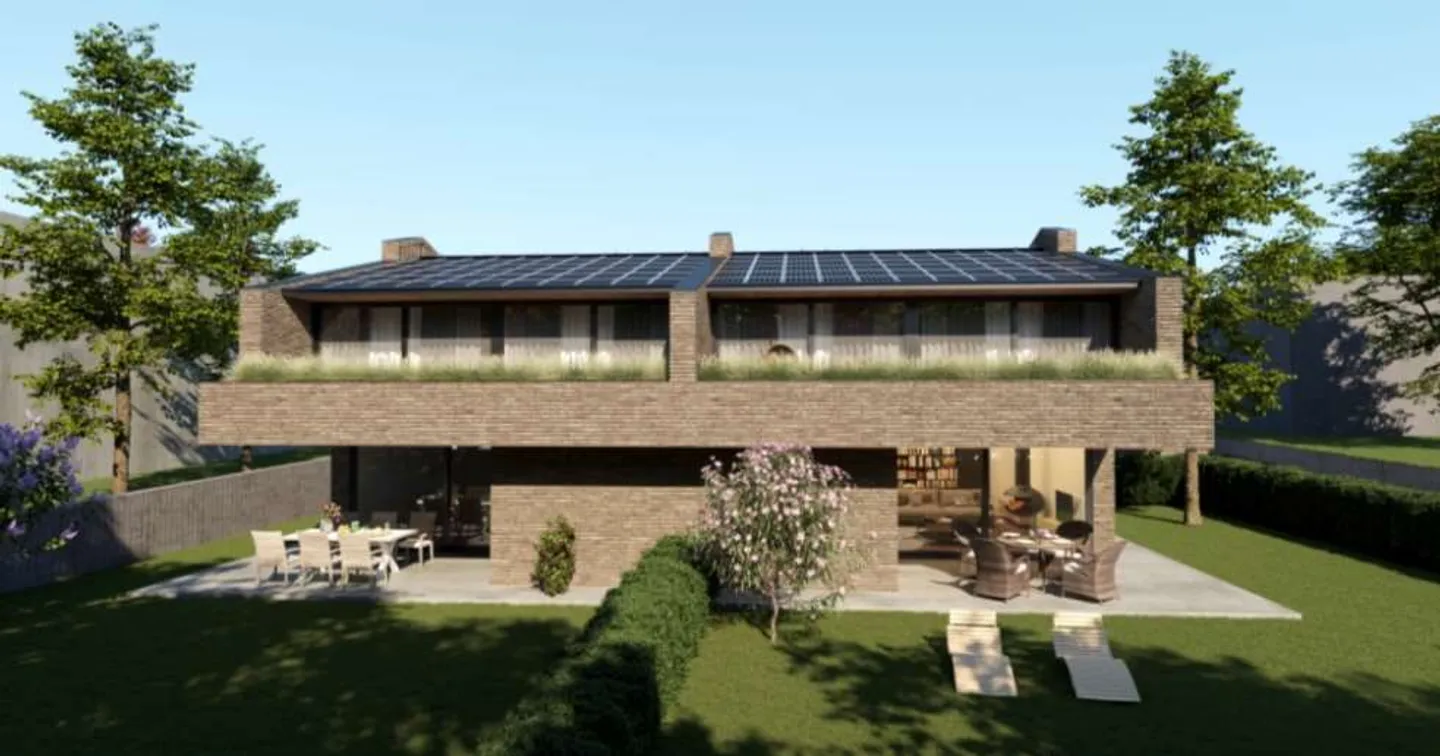 Nouvelles villas avec deux unités résidentielles à Novazzano - Photo 1 sur 6