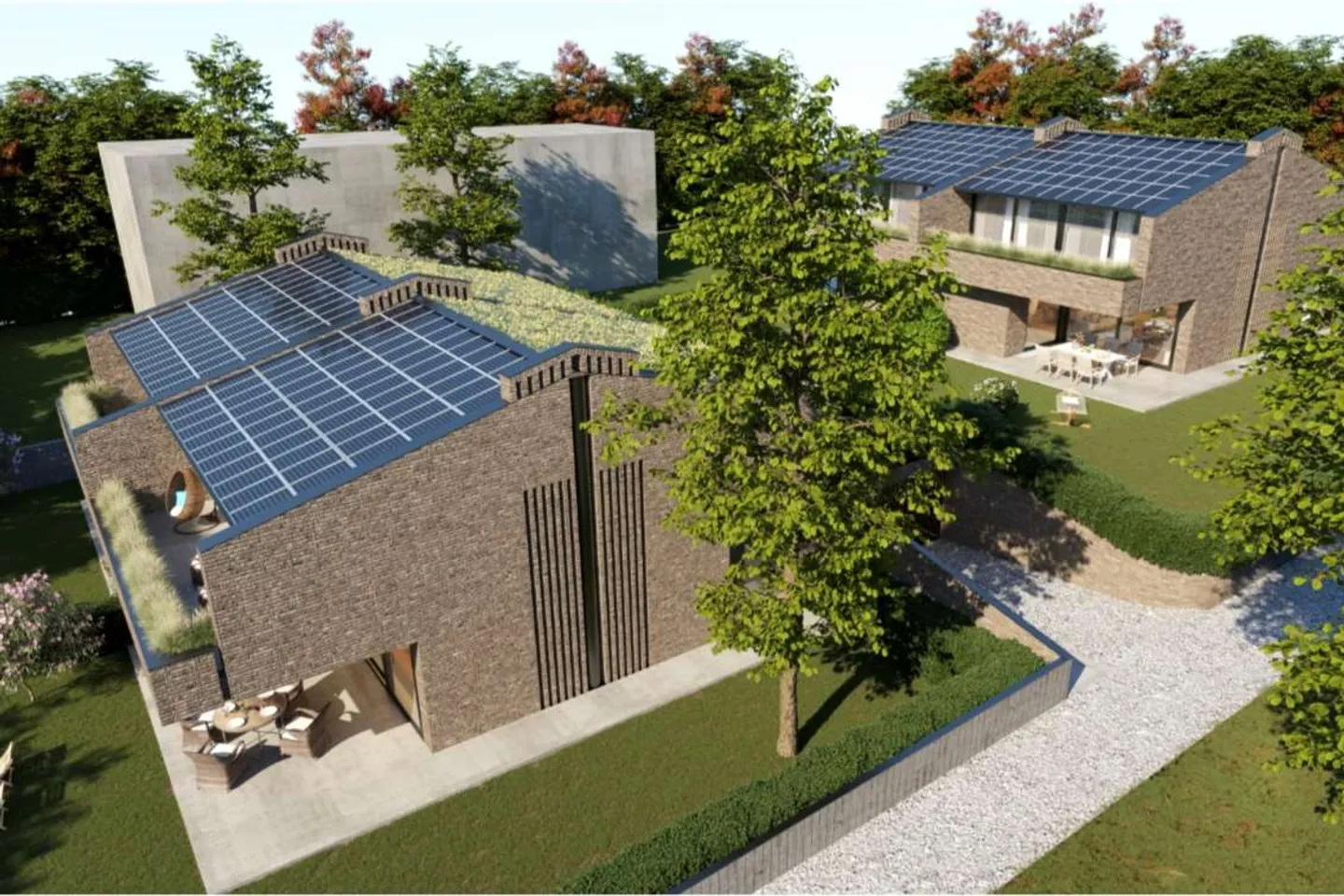 Nouvelles villas avec deux unités résidentielles à Novazzano - Photo 5 sur 6