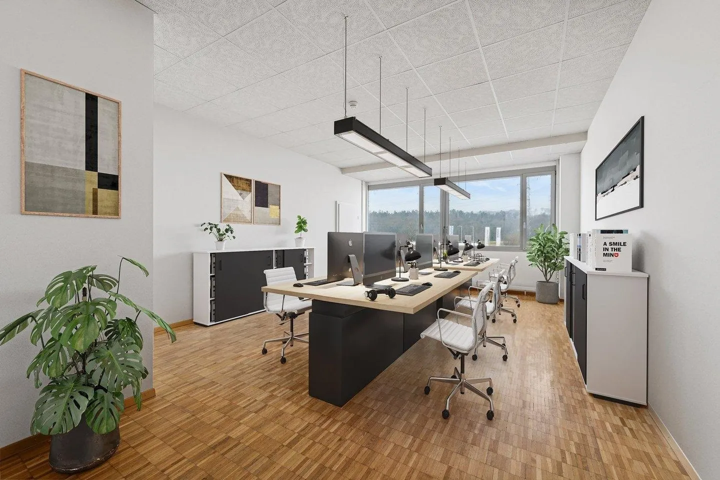 Geräumige Büroräume mit Aussicht - Foto 1 von 7