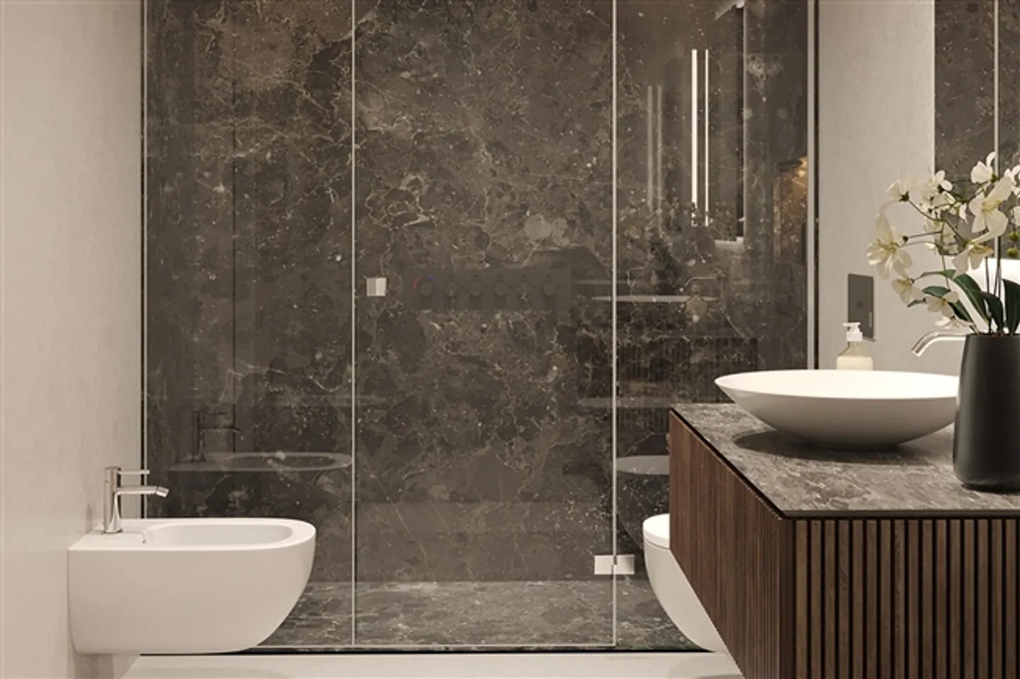 New prestigious residence directly on Lake Lugano 5.5 room apartments - Photo 16 of 18