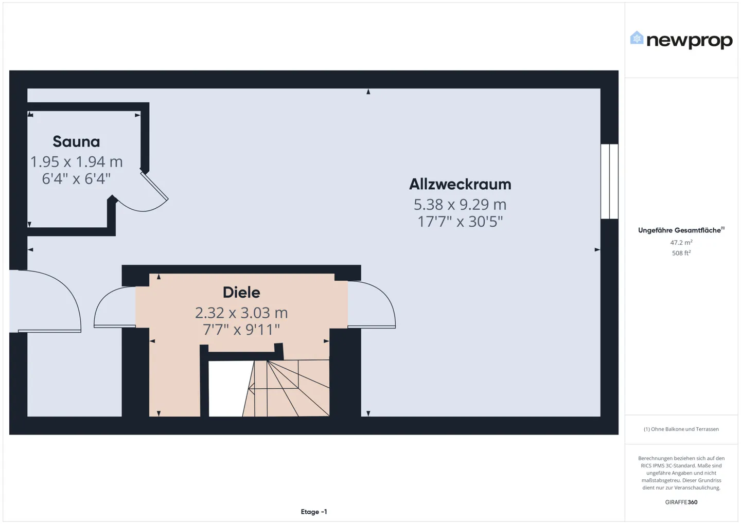 Mittelhaus an bevorzugter, ruhiger Lage - Foto 17 von 22