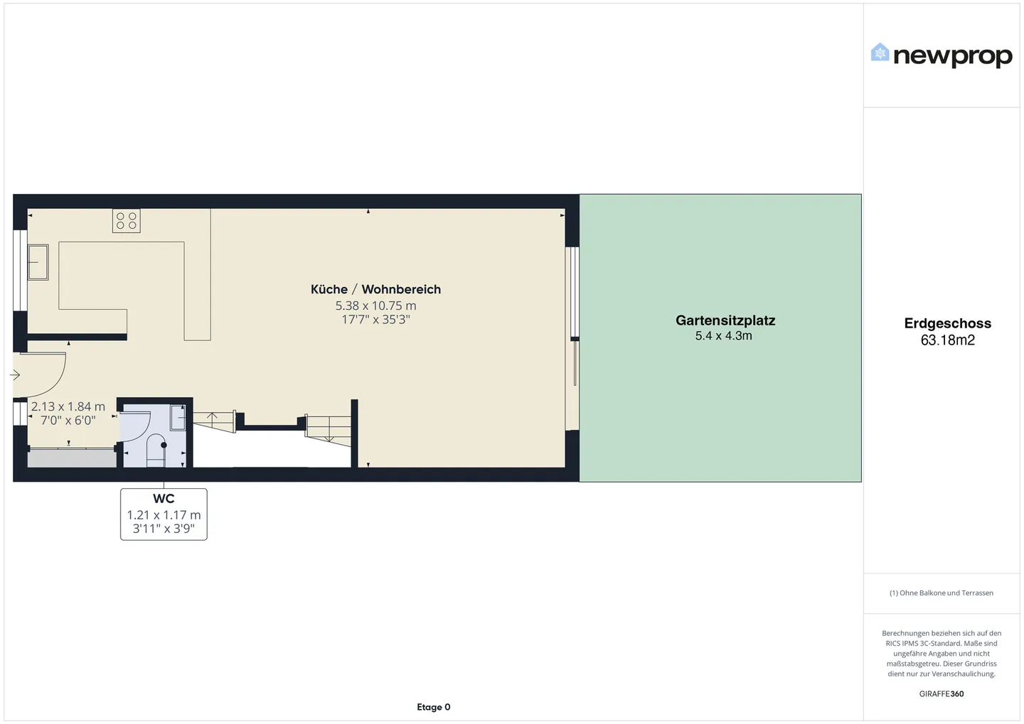 Mittelhaus an bevorzugter, ruhiger Lage - Foto 18 von 22