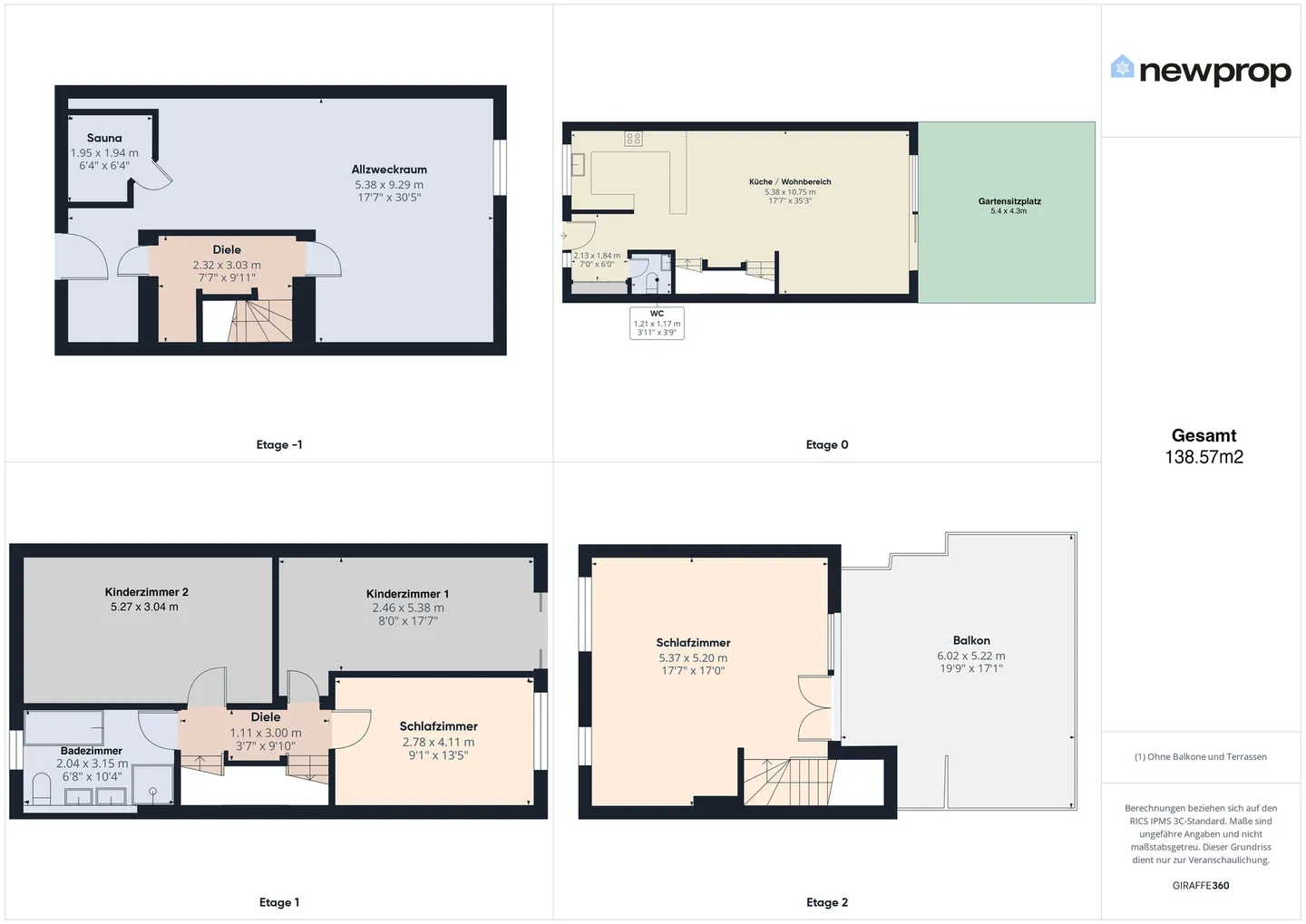 Mittelhaus an bevorzugter, ruhiger Lage - Foto 21 von 22