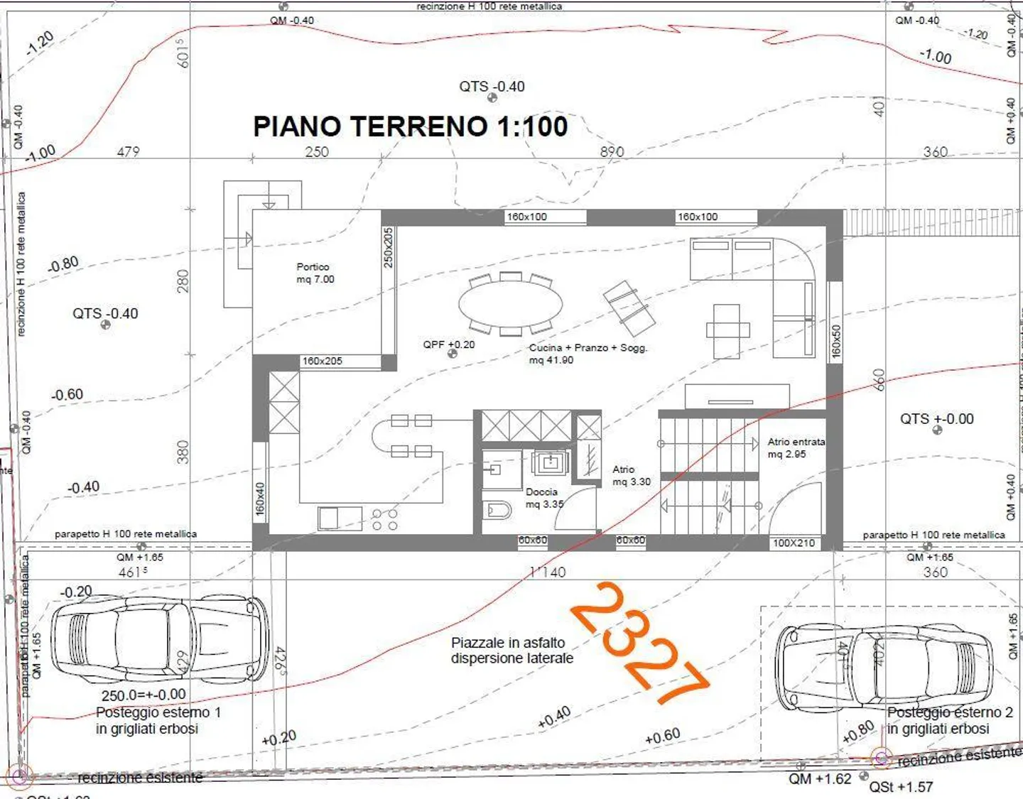 Progetto per casa monofamiliare a Camorino - Foto 6 di 8