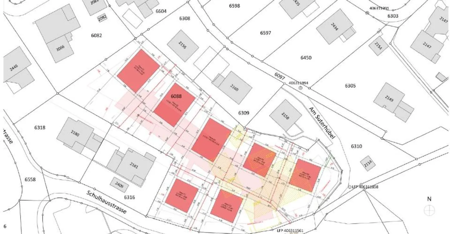 Terrain à bâtir avec projet de construction neuve pour 7 maisons individuelles - Photo 2 sur 3