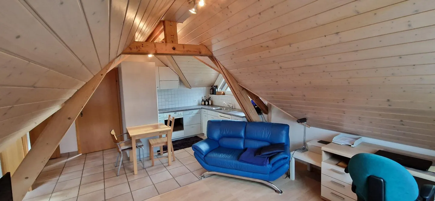 Charmante appartement sous les combles de 3 pièces avec un caractère de bien-être - Photo 2 sur 10