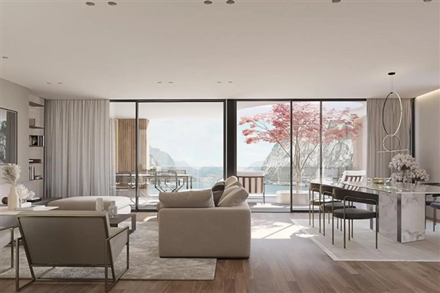 Nuova residenza prestigiosa direttamente sul lago di Lugano 3.5 - 4.5 appartamento - Foto 18 di 20