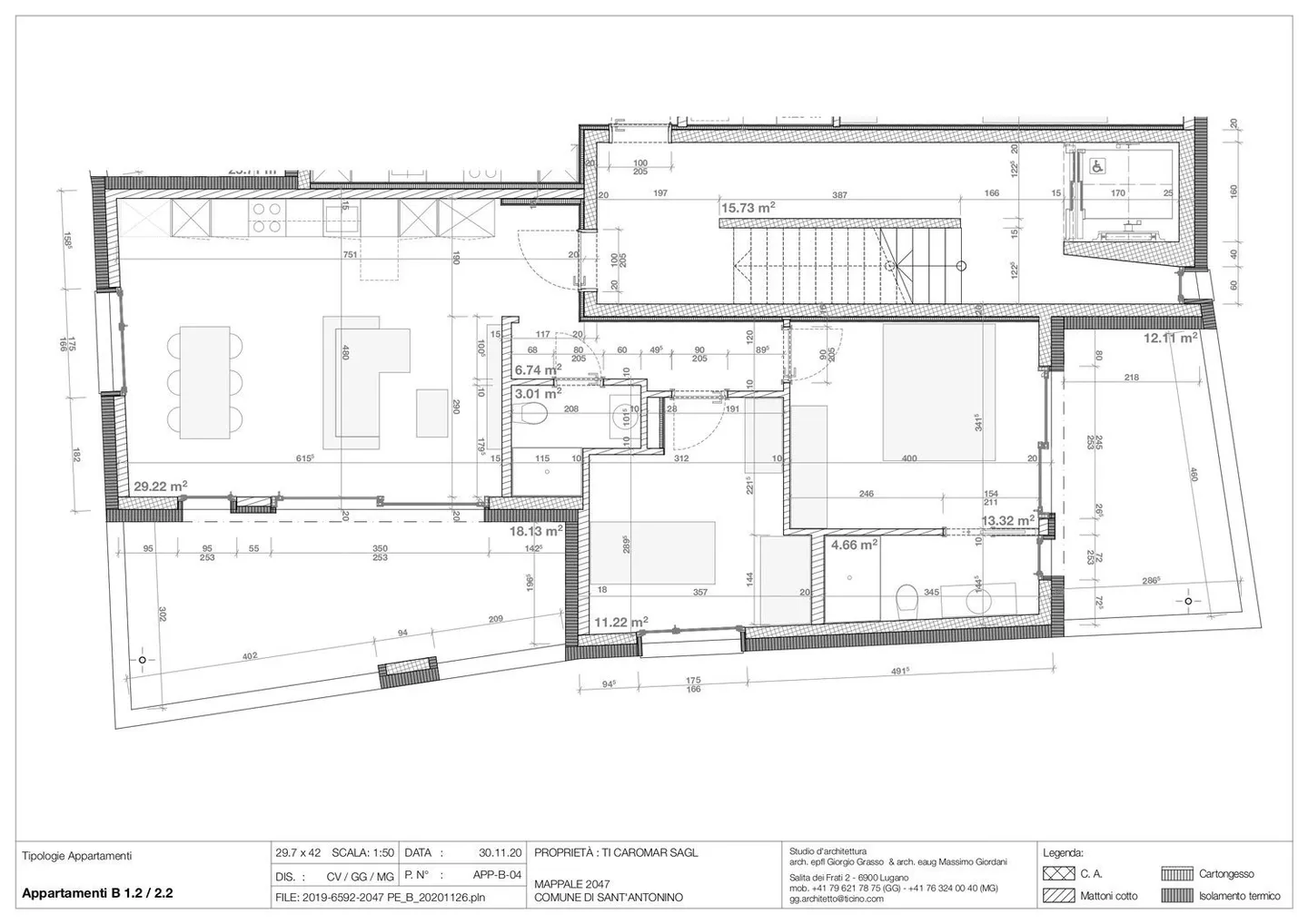 Moderno appartamento 3.5 locali con balcone a Sant'Antonino - Photo 3 sur 3