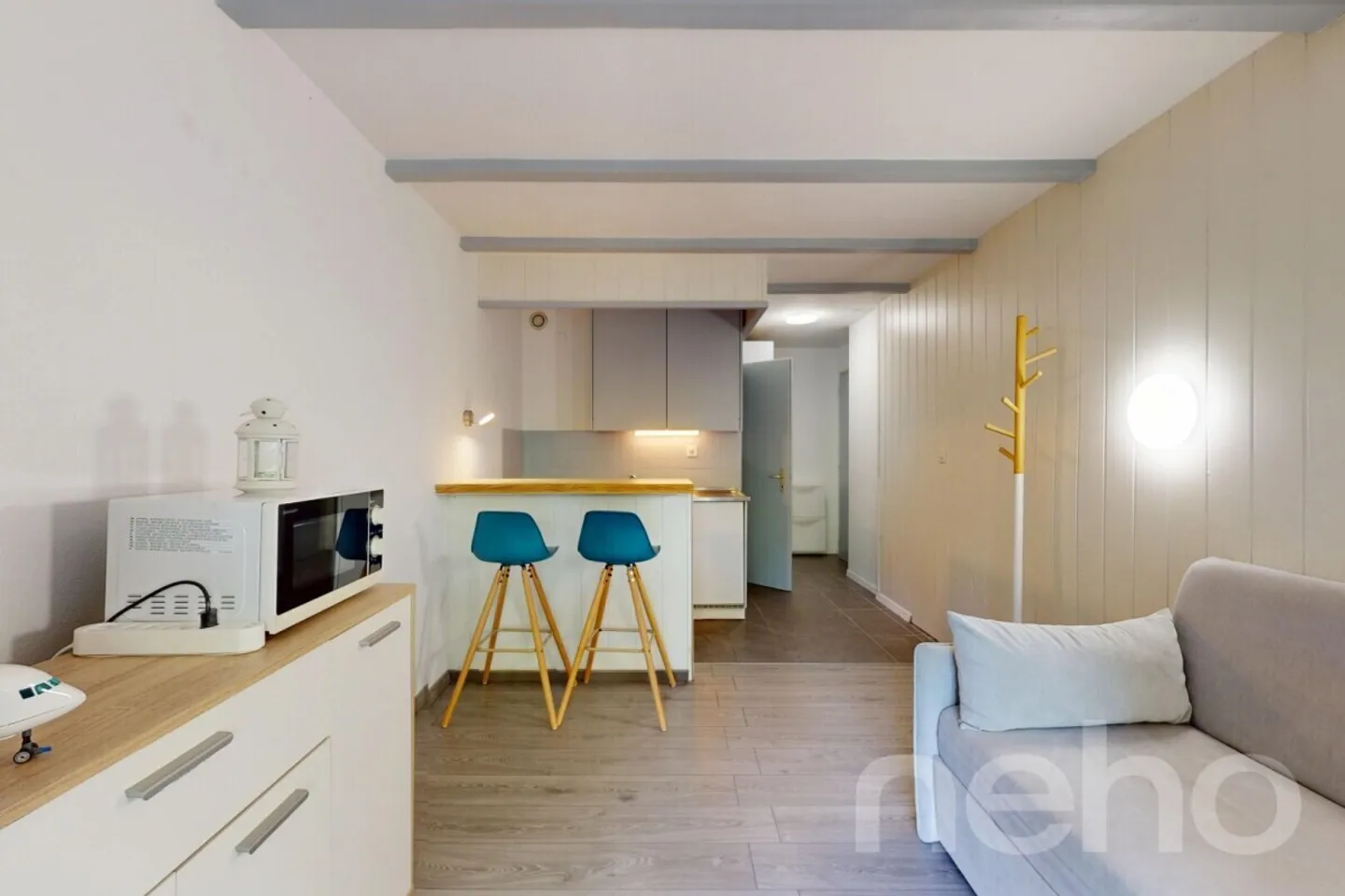 Esclusivo: Studio ristrutturato con terrazza a livello del suolo - Foto 7 di 13