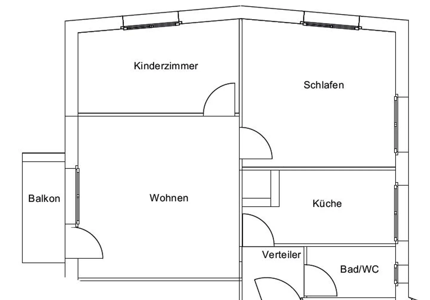 Appartamento 3 camere con balcone - Posizione ideale ETH Hönggerberg | Giugno–Agosto - Foto 1 di 1