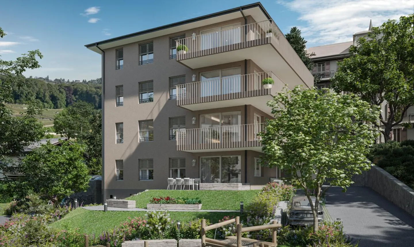 Wunderschöne Wohnung mit privatem Garten und großer Terrasse - Foto 2 von 11