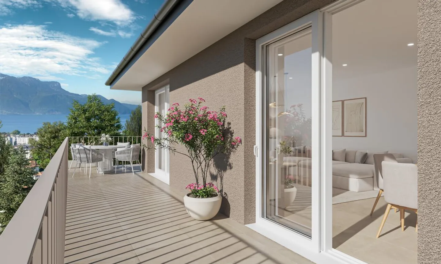 Wunderschöne Wohnung mit privatem Garten und großer Terrasse - Foto 1 von 11