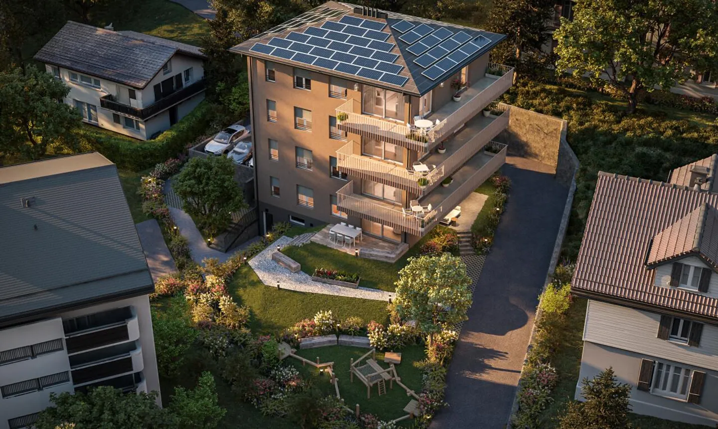 Wunderschöne Wohnung mit privatem Garten und großer Terrasse - Foto 3 von 11