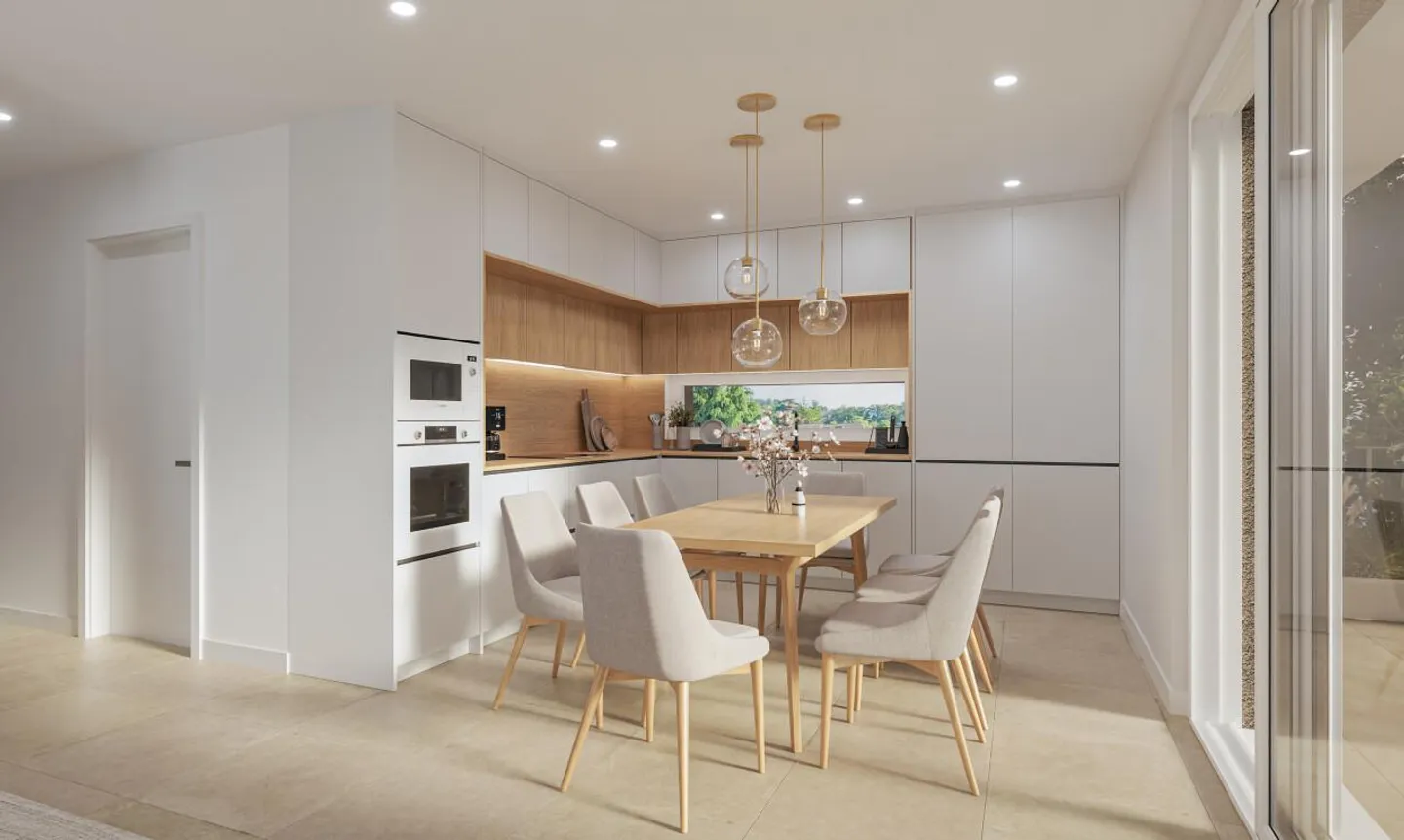 Wunderschöne Wohnung mit privatem Garten und großer Terrasse - Foto 4 von 11