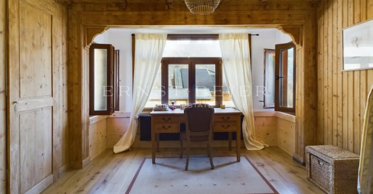 Casa padronale ristrutturata a Corbeyrier - Foto 5 di 12
