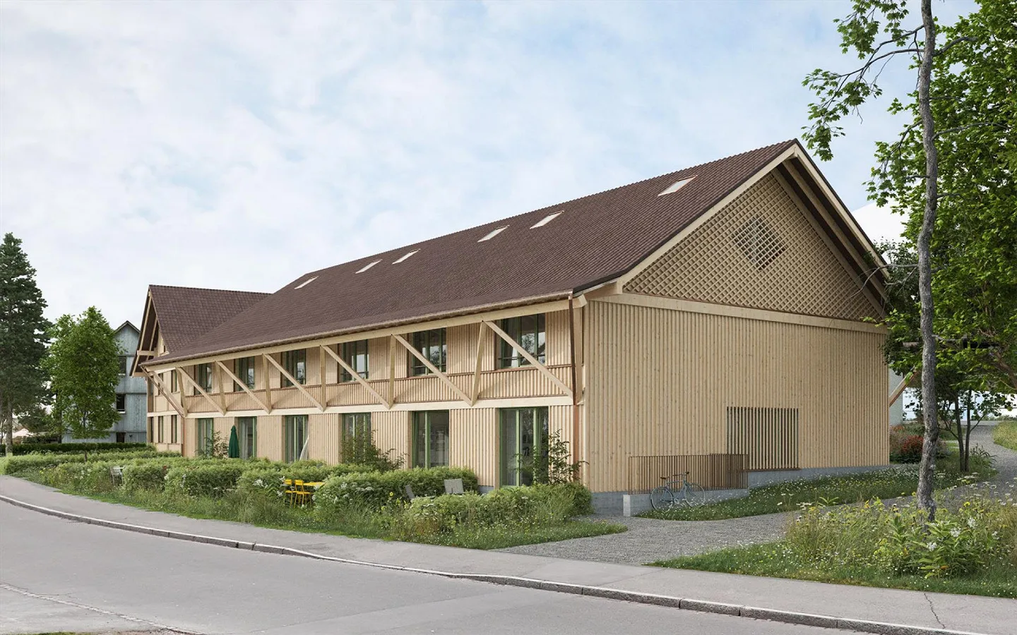 Inizio delle vendite - Nuovo progetto di costruzione Areal Zinzikon - sei ampie case a schiera - Foto 2 di 5
