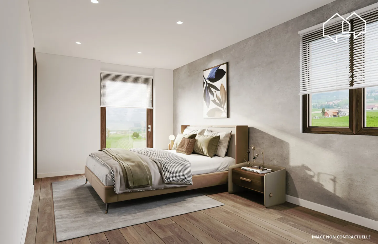 Schöne 4,5-Zimmer-Wohnung im 1. Stock (Gebäude 1 - Los 3) - Foto 7 von 9