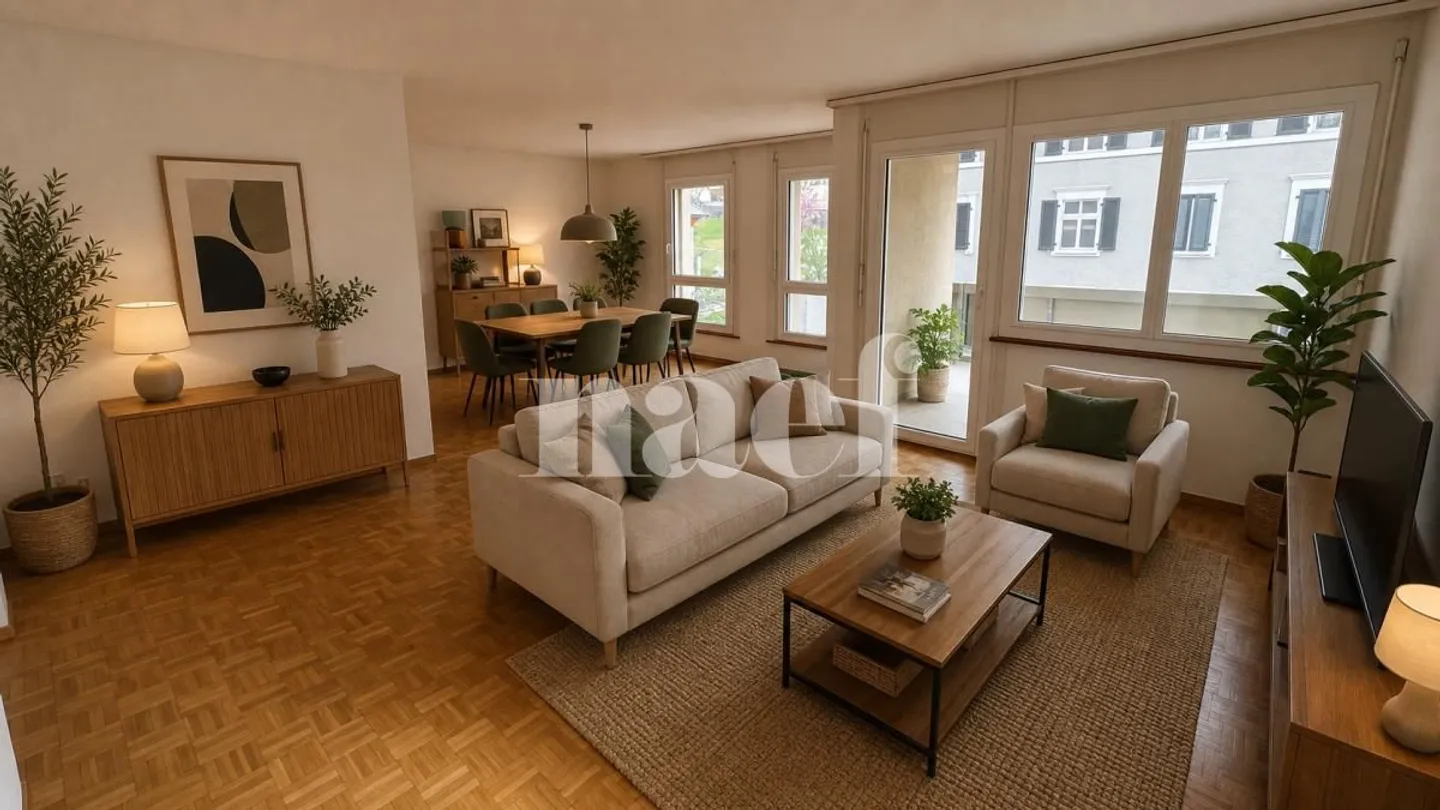 Four-Room Apartment with Balcony in the City Center - Photo 2 of 10