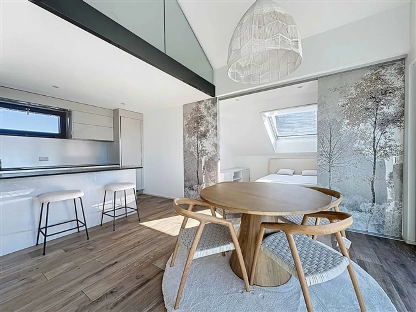 Appartamento di 55 m² con soppalco e 2 balconi - Foto 3 di 11