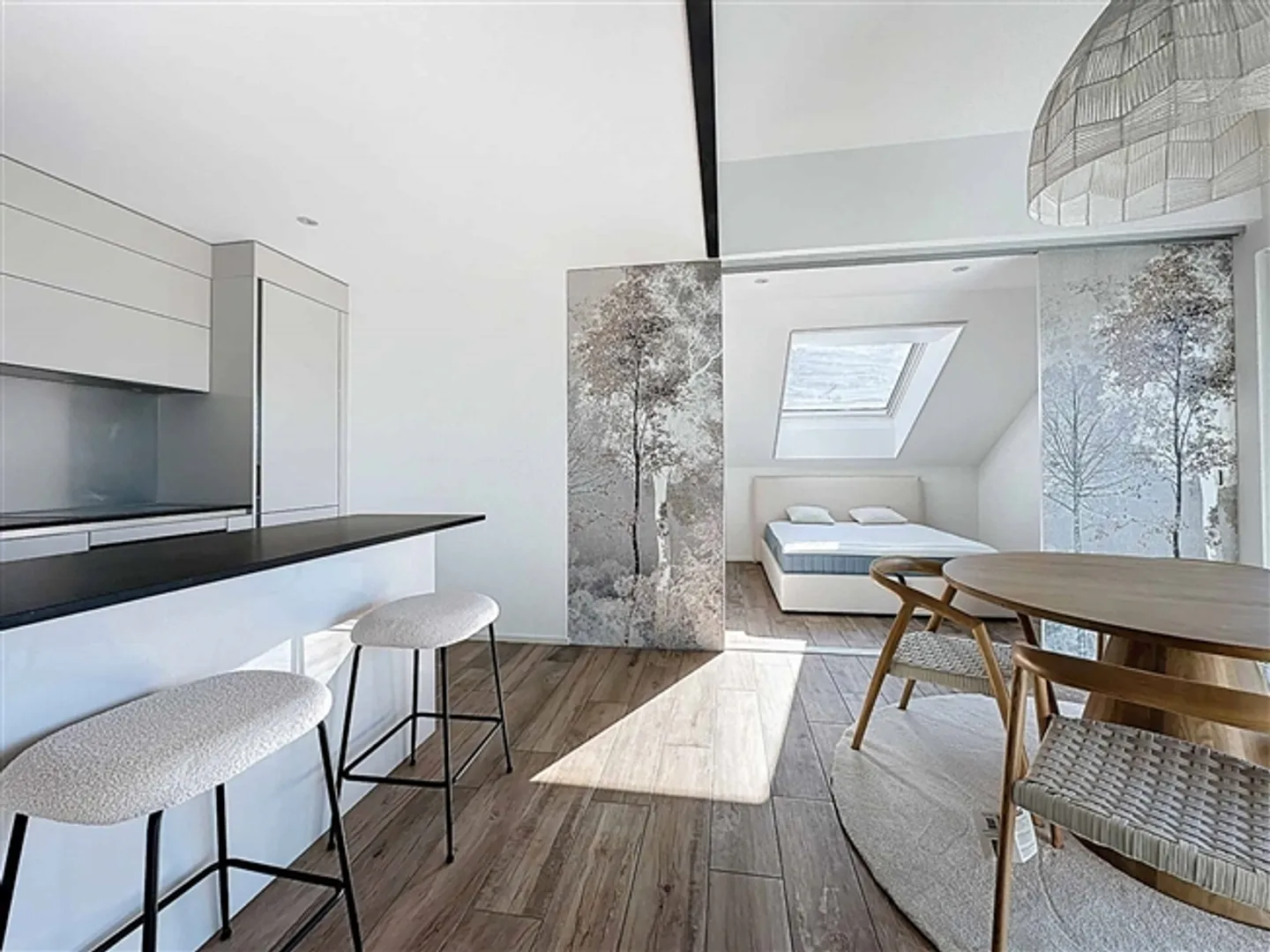 Appartamento di 55 m² con soppalco e 2 balconi - Foto 4 di 11