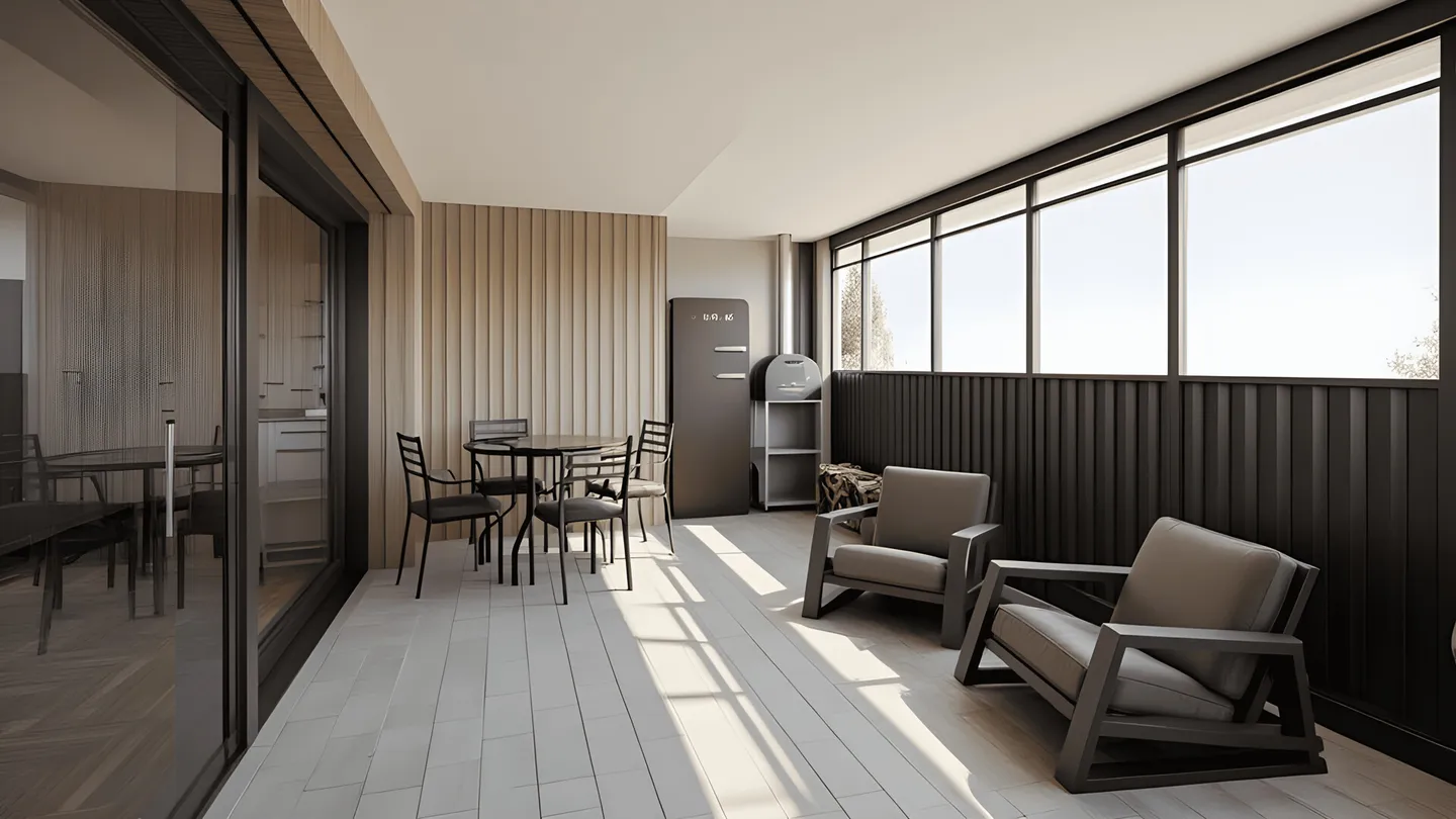 Esclusivo appartamento attico di 5,5 stanze con giardino d'inverno e terrazza di 77m2 - Foto 7 di 13